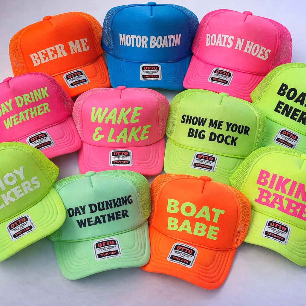 Boating + Day Drinking Truck Hat Roulette Pack