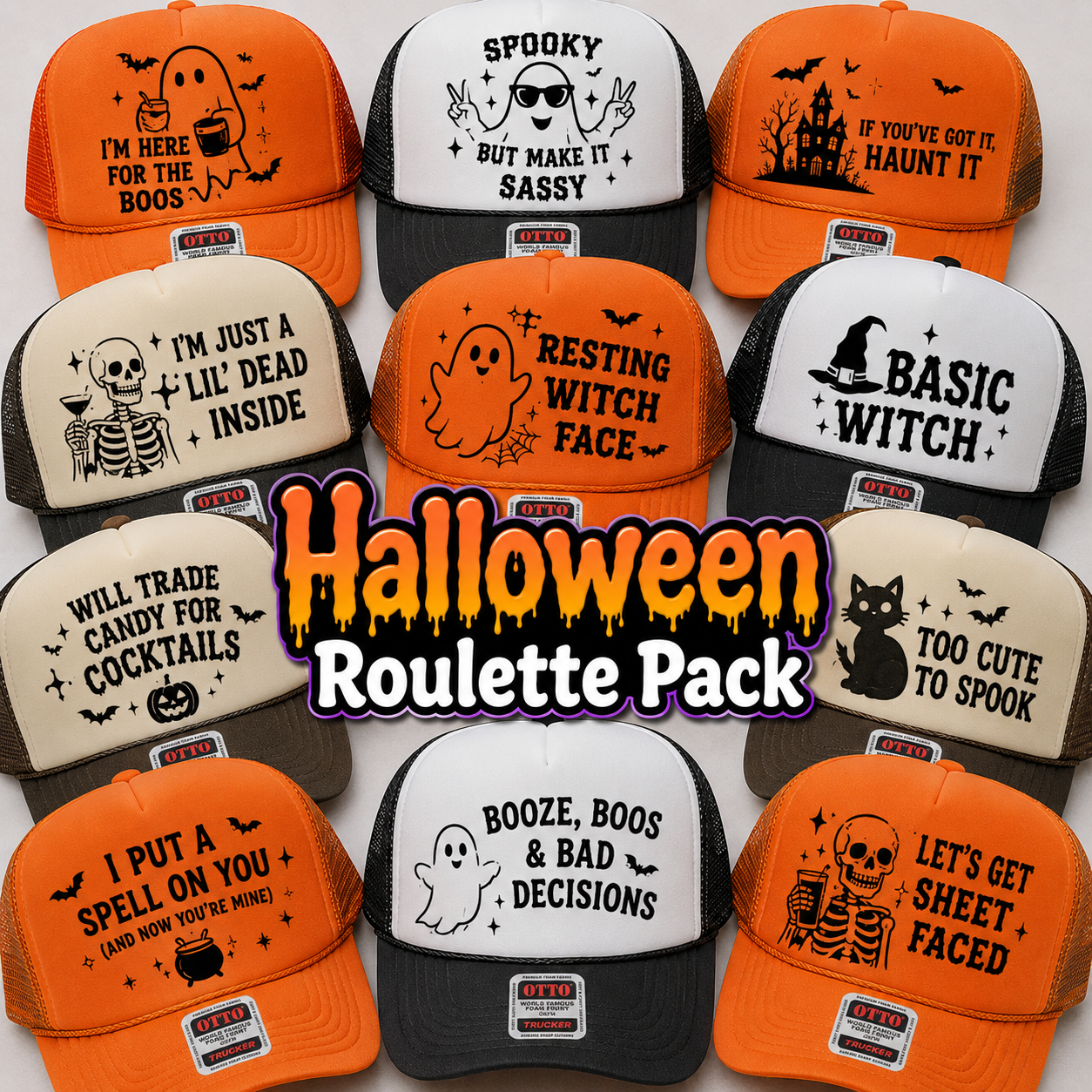 Halloween Truck Hat Roulette Pack