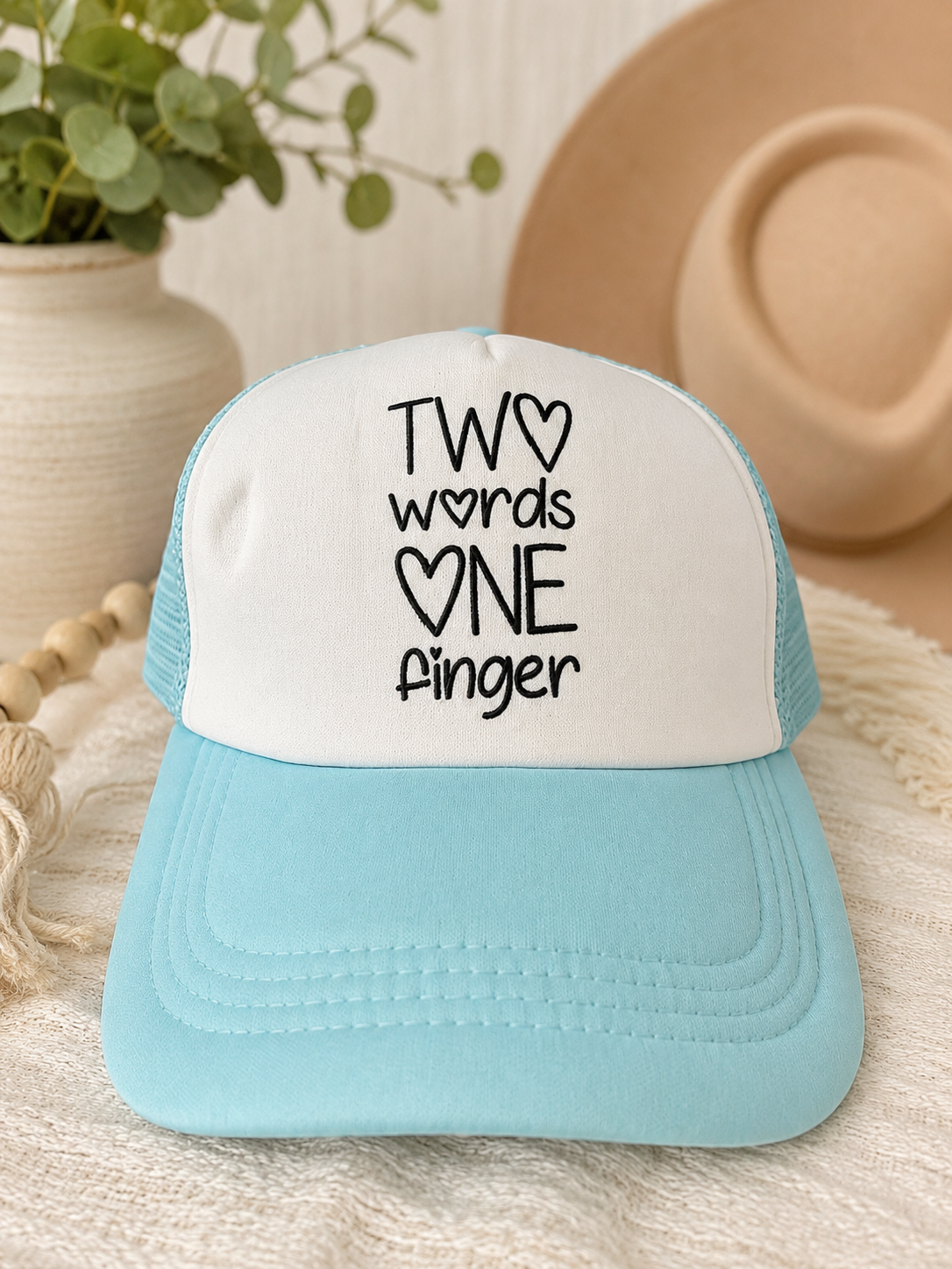 Two Words One Finger - Minor Cosmetic Imperfection