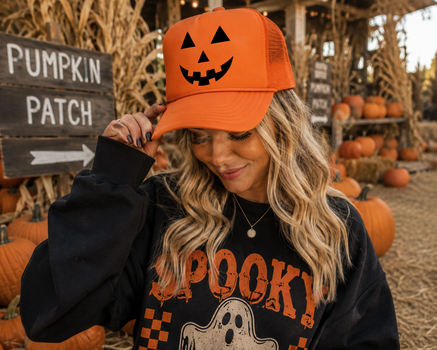 Jack-o-Lanter - Trucker Hat