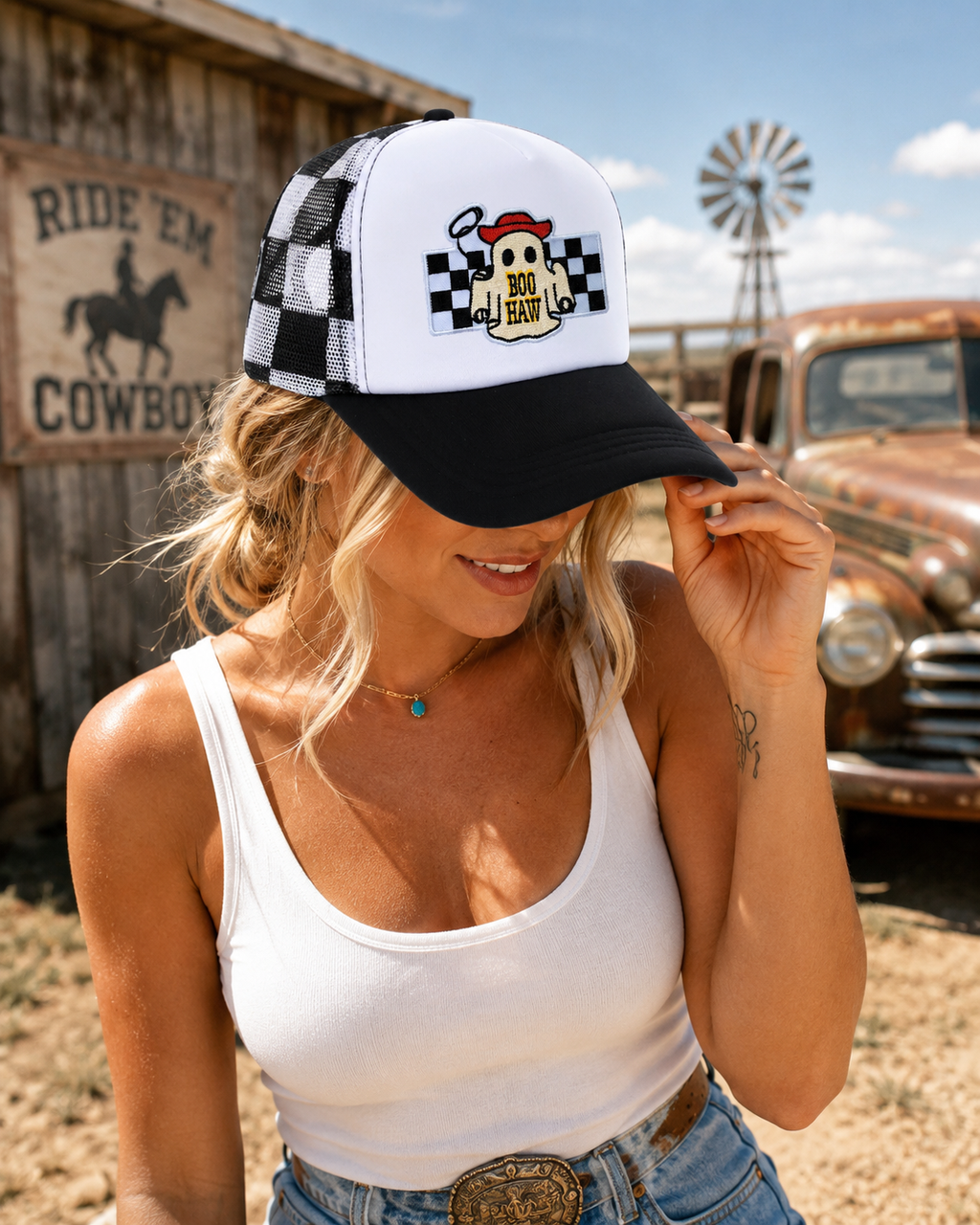 Boo Haw - Trucker Hat