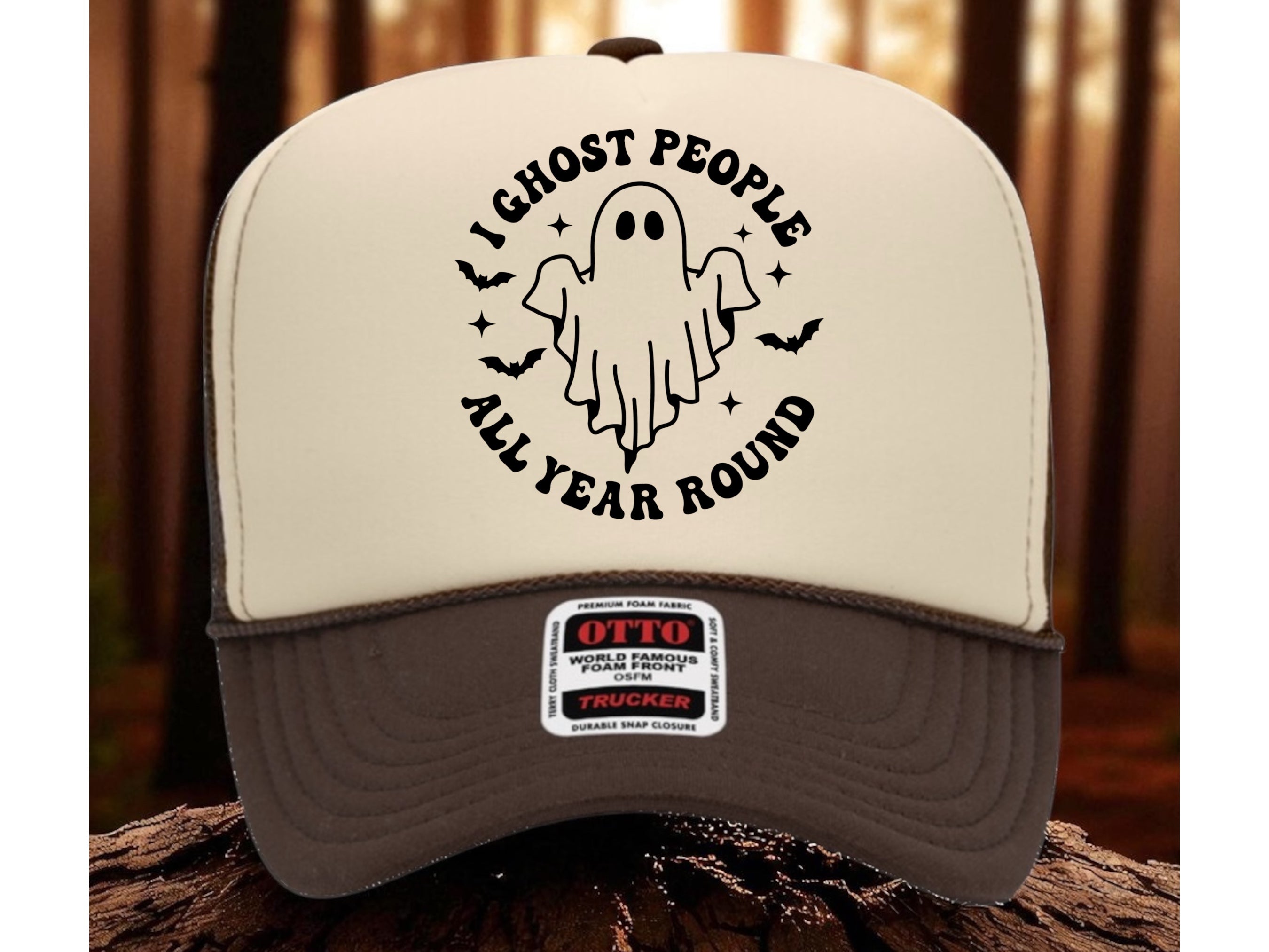 I Ghost People Year Round - Trucker Hat