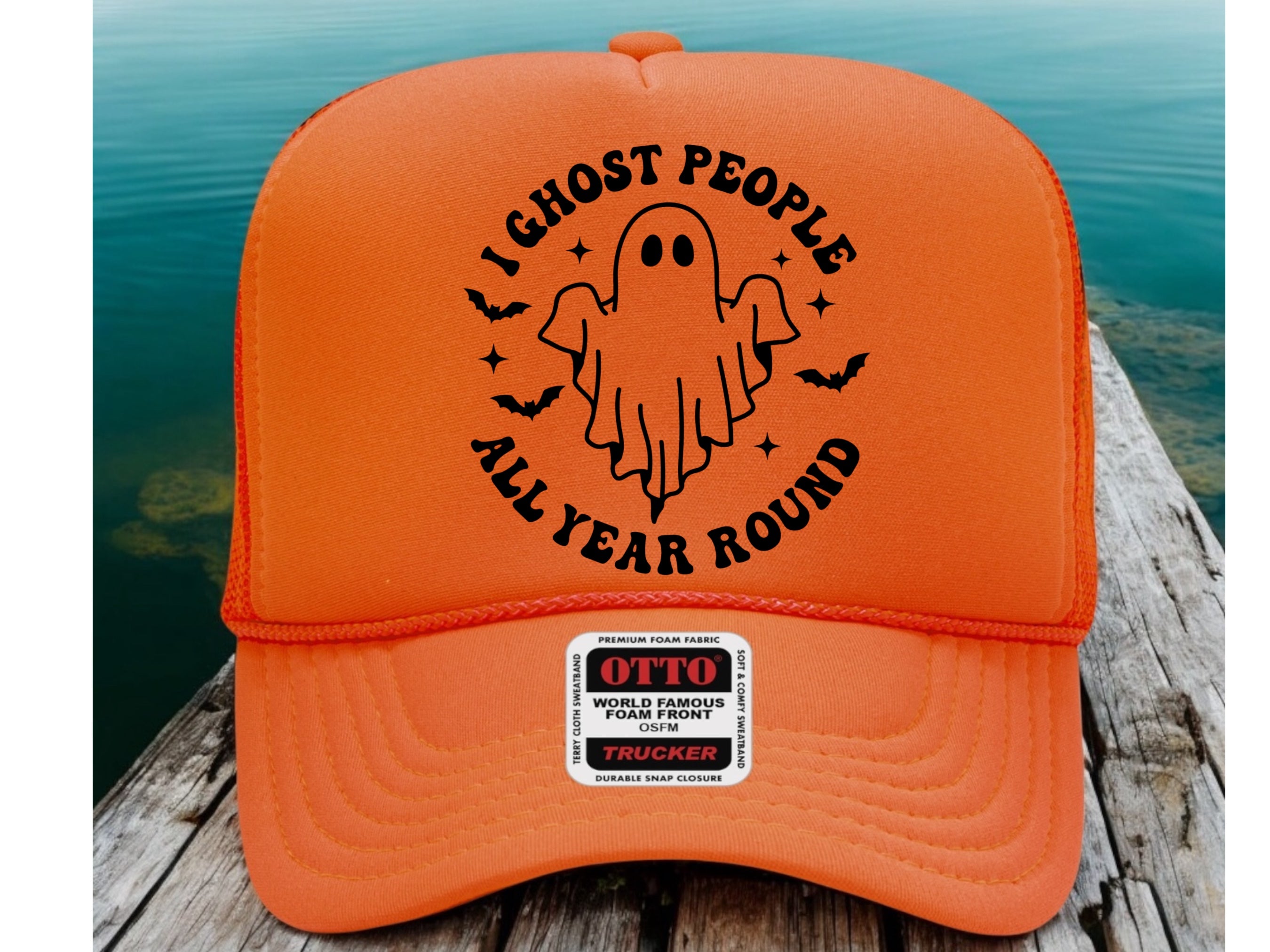 I Ghost People Year Round - Trucker Hat