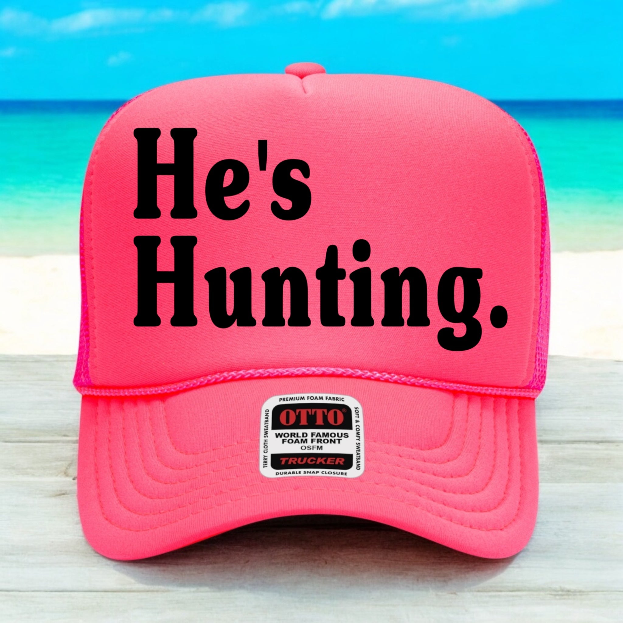 He's Hunting