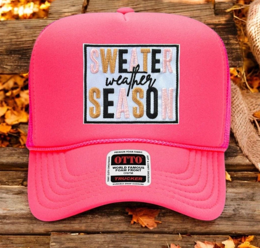 Sweater Weather Season - Trucker Hat