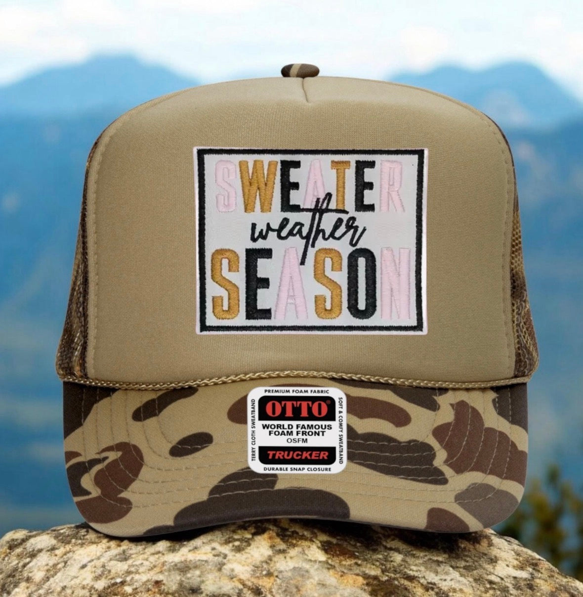 Sweater Weather Season - Trucker Hat