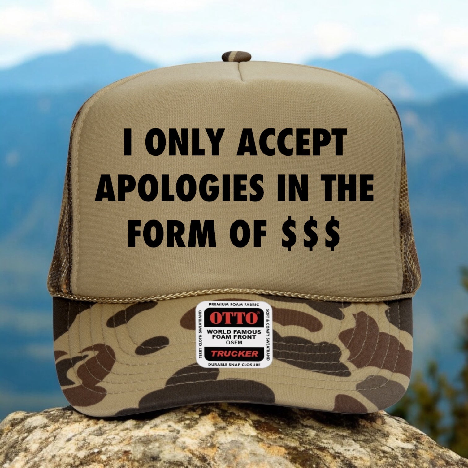 I Only Accept Apologies In The Form Of $