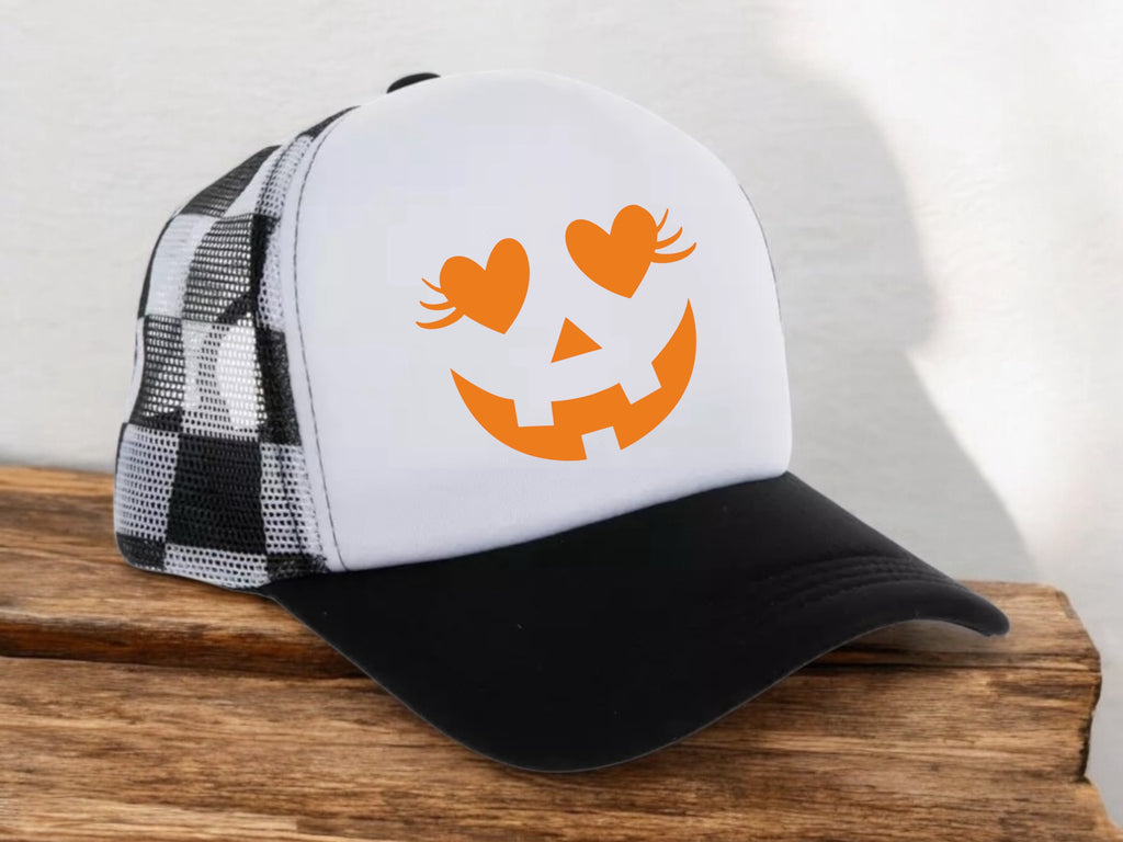 Girly Jack-o-Lanter - Trucker Hat