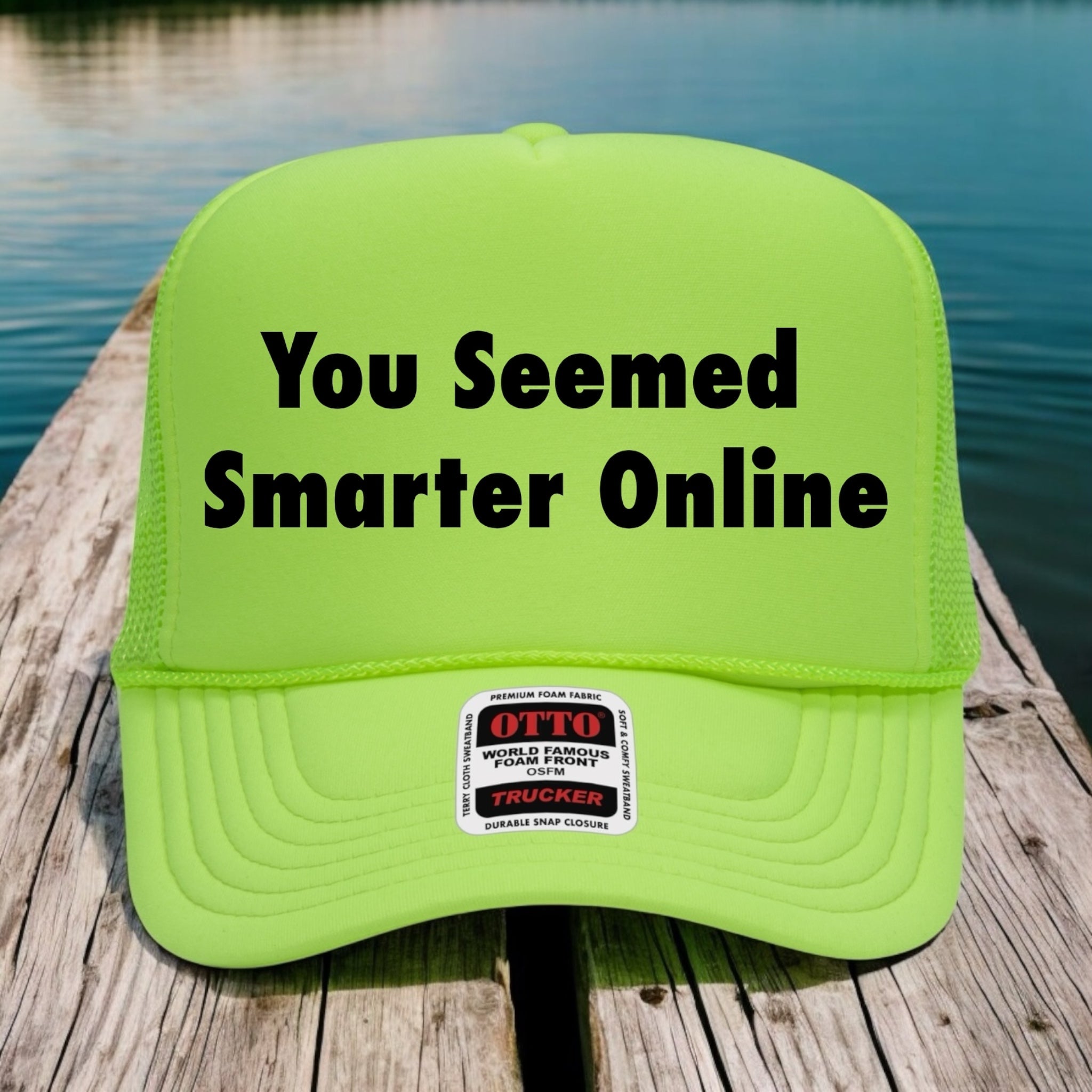 You Seemed Smarter Online